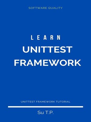 cover image of Learn UnitTest Framework